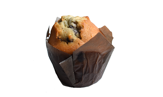 Muffin met blauwe bes - Blueberry muffin - 00341